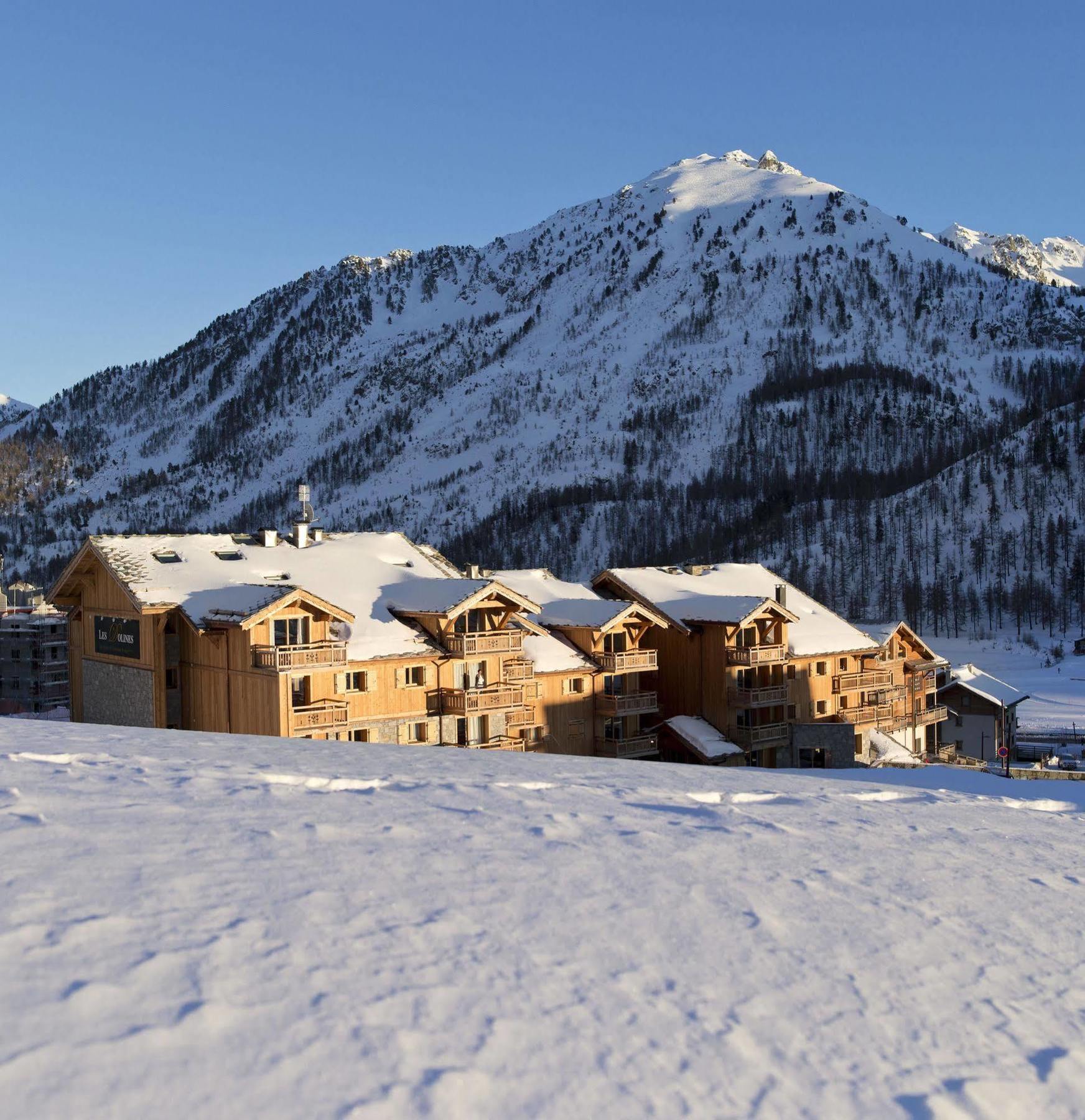 Cgh Residences & Spas Le Chalet Des Dolines Montgenevre Bagian luar foto